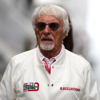Bernard Ecclestone & family